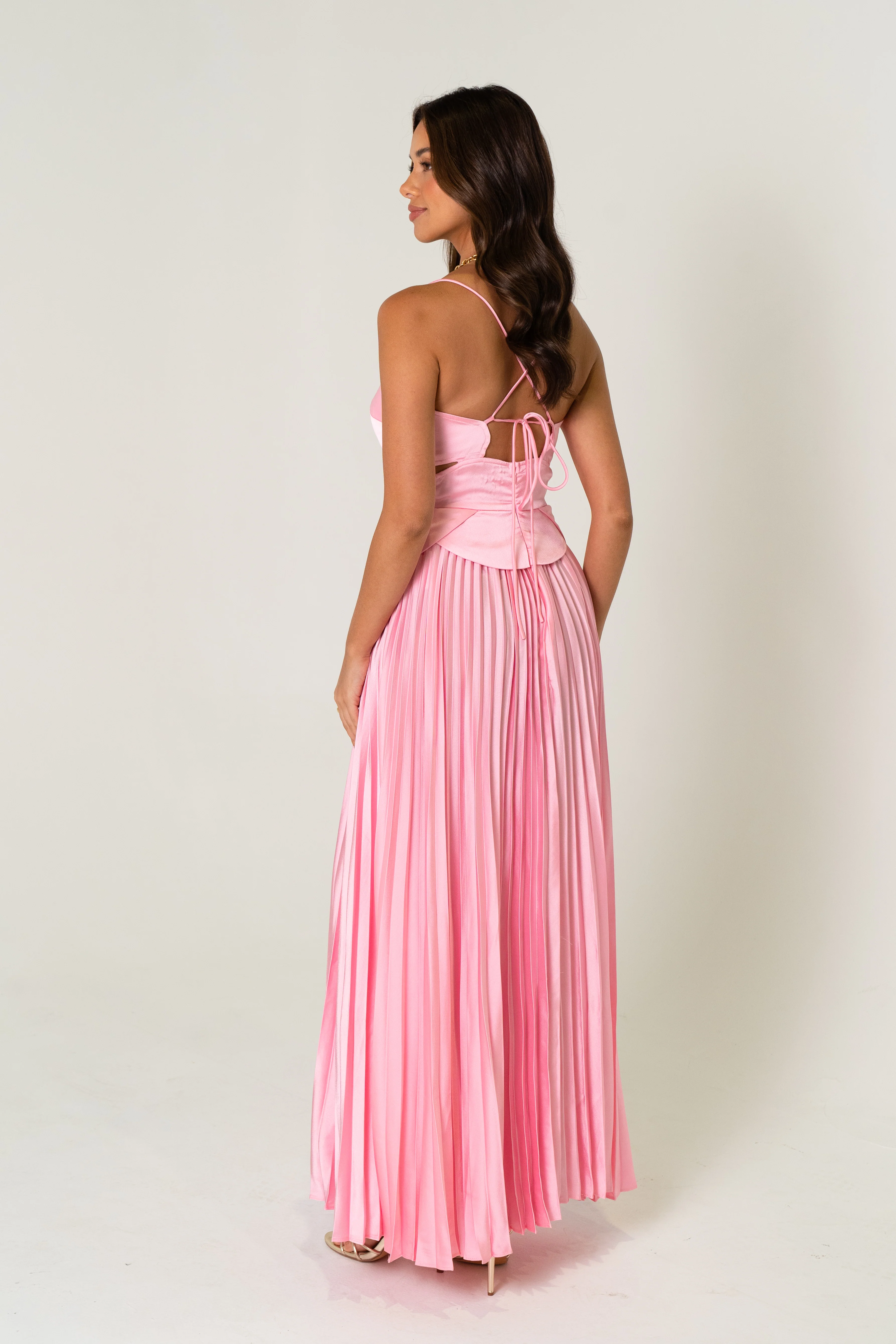 April Vintage Glam Midi Dress - Image 12