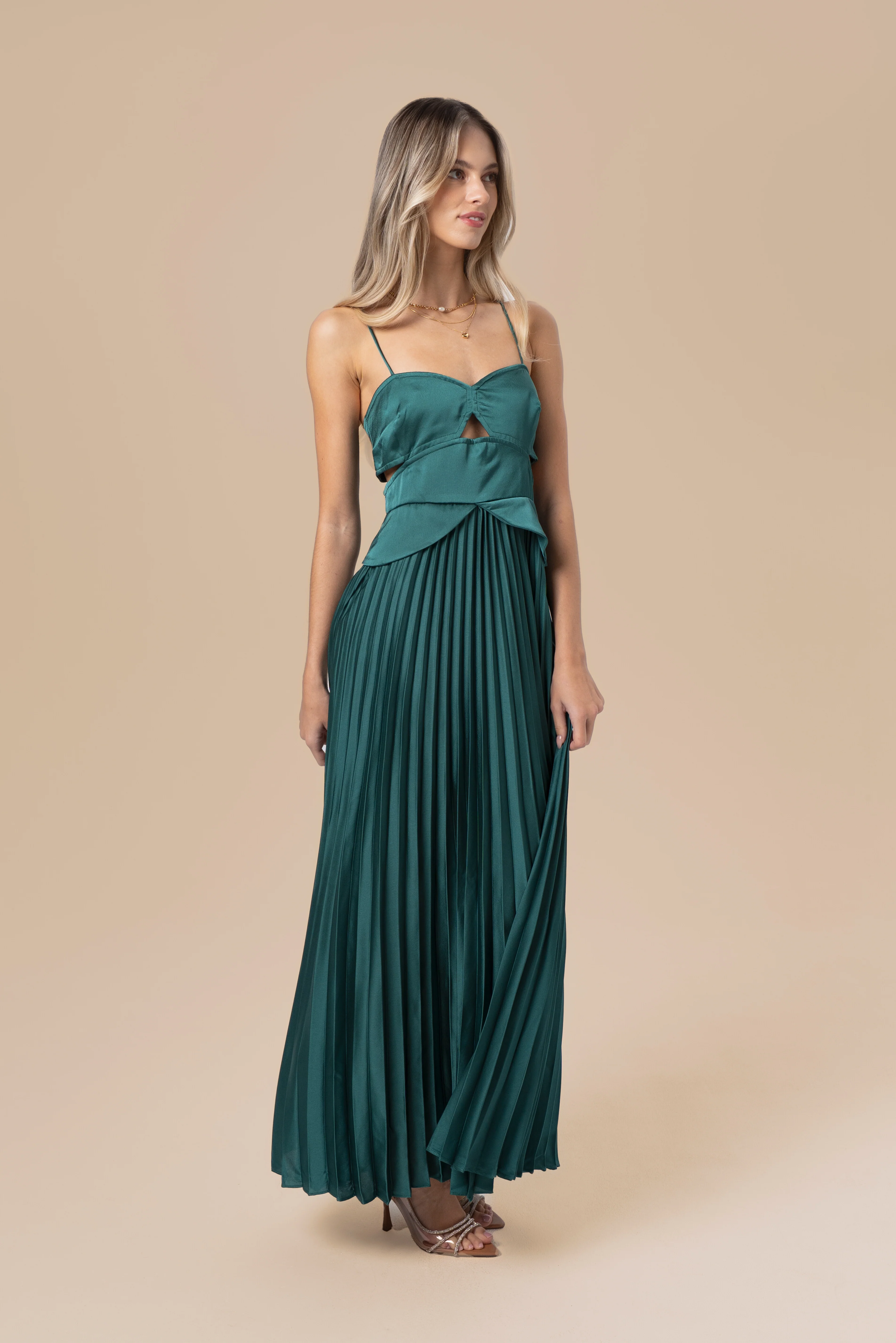 April Vintage Glam Midi Dress - Image 16