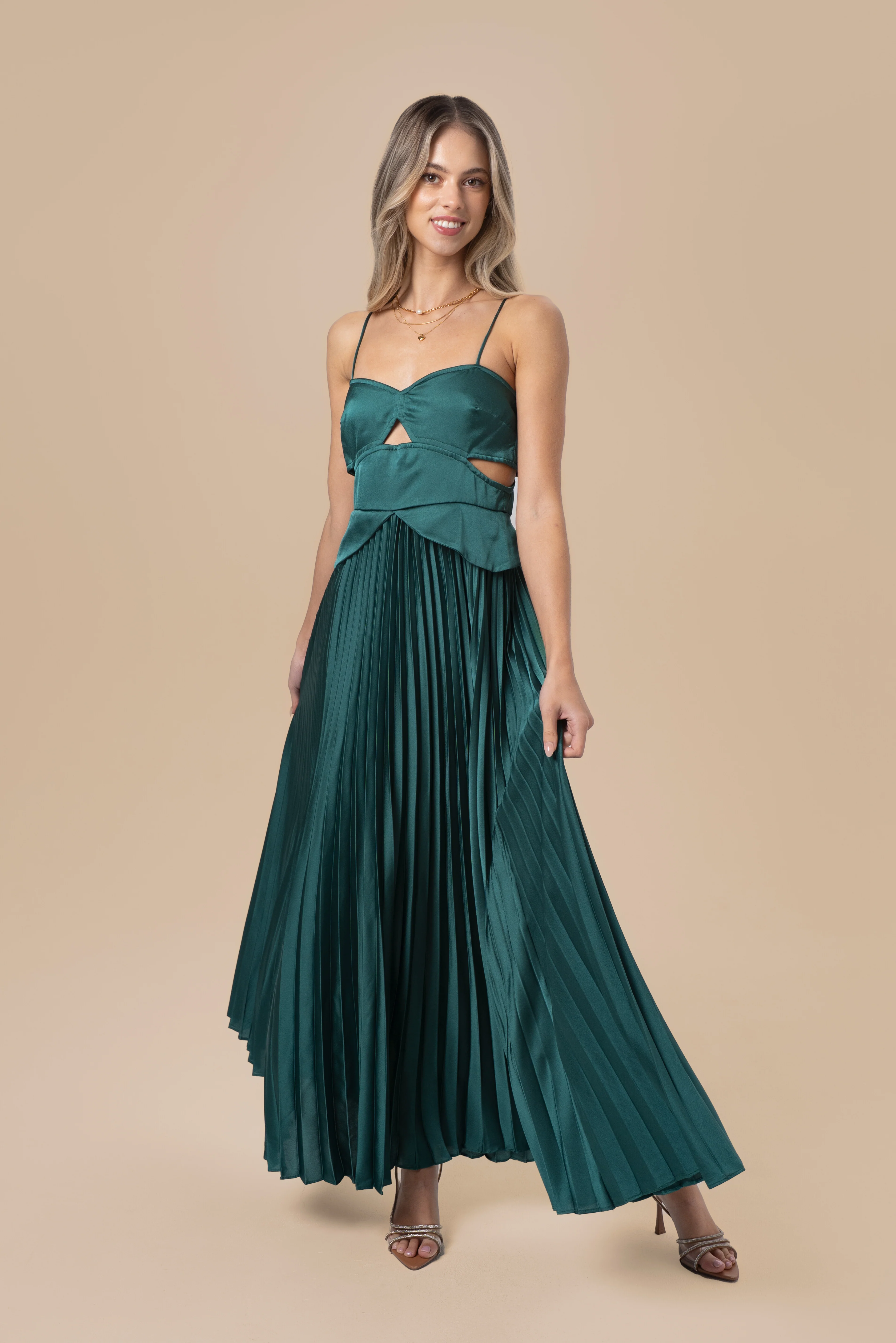 April Vintage Glam Midi Dress - Image 18
