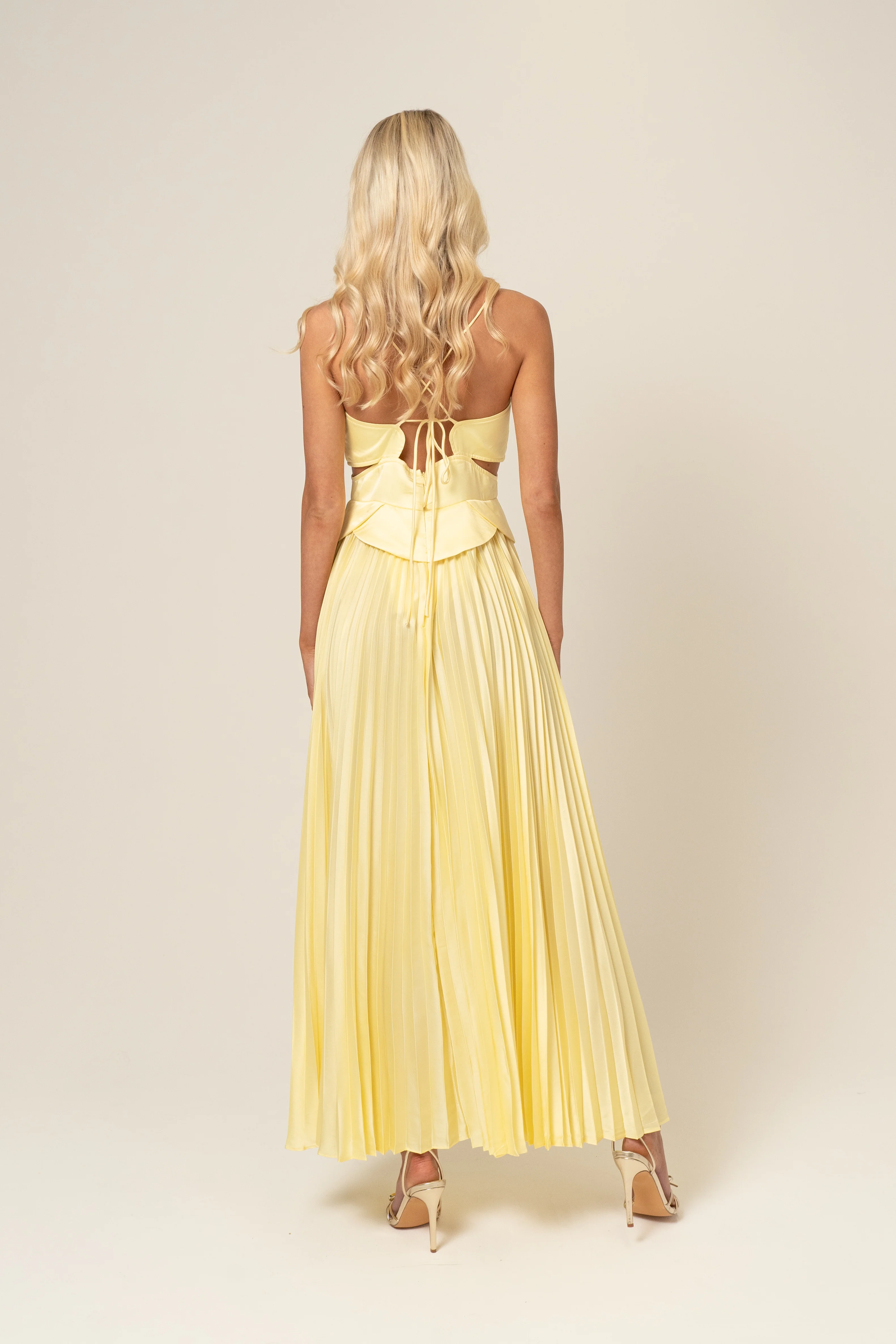 April Vintage Glam Midi Dress - Image 4