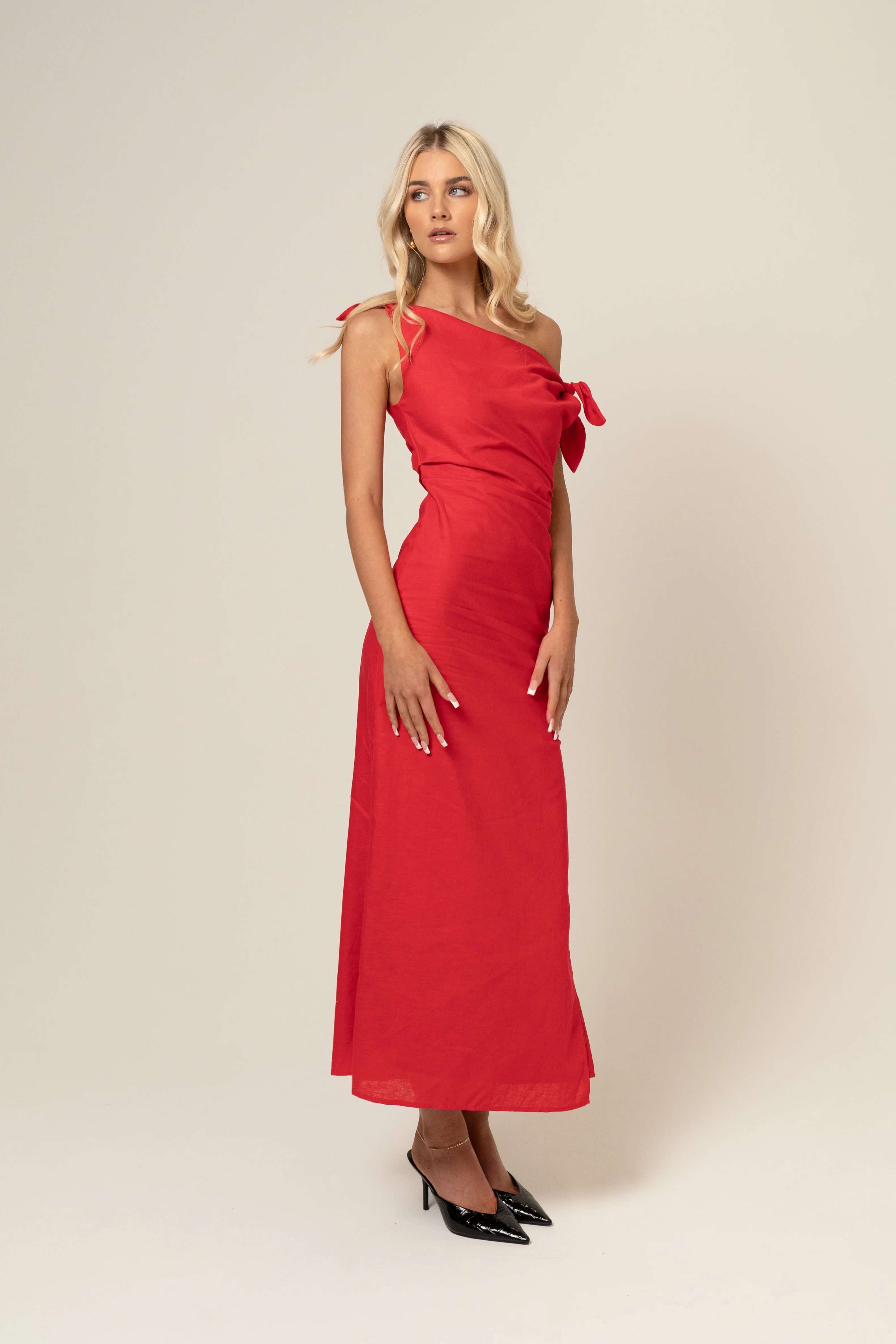 Ashley Drop Shoulder Midi Dress - Image 13