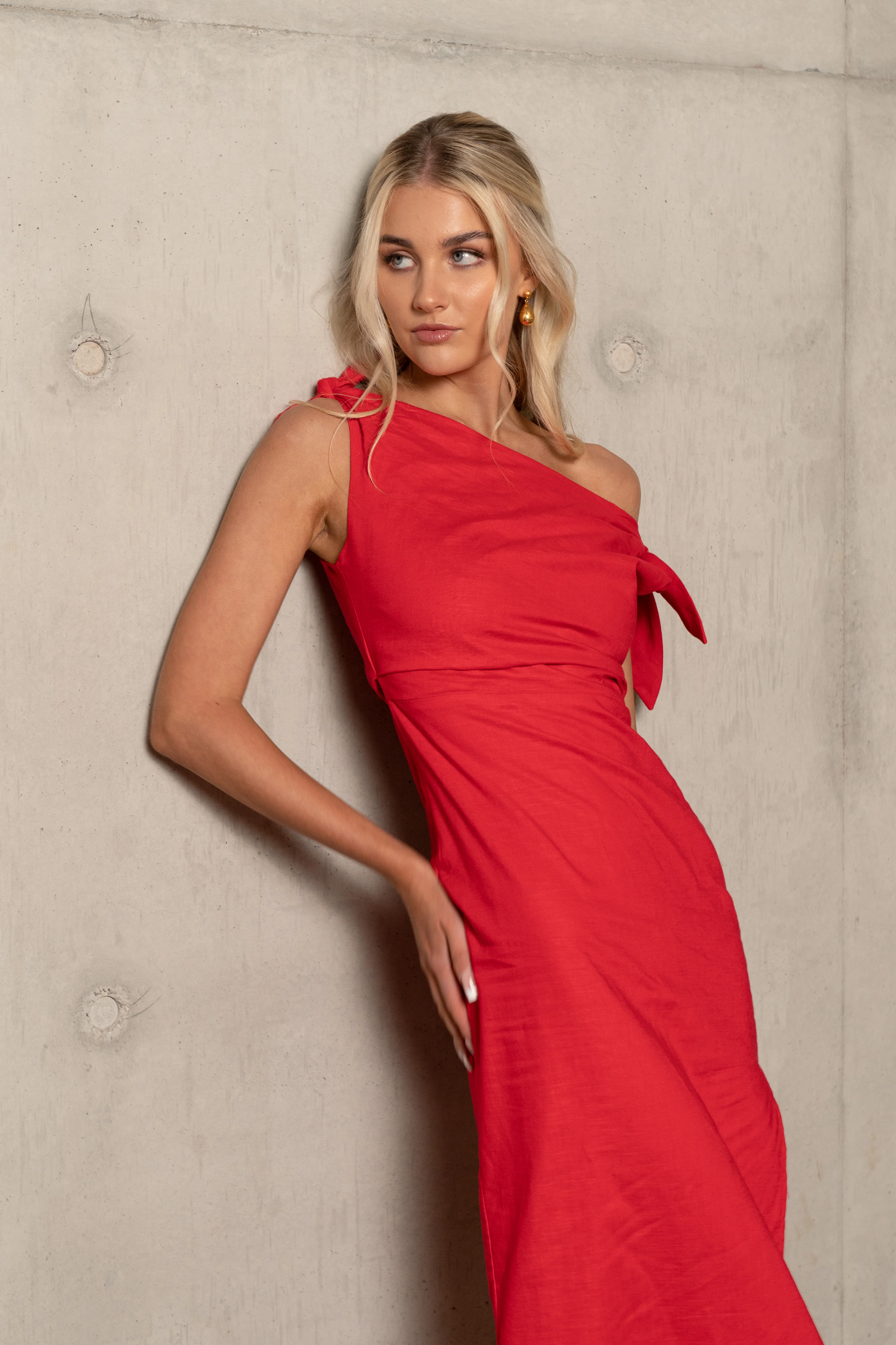 Ashley Drop Shoulder Midi Dress - Image 17