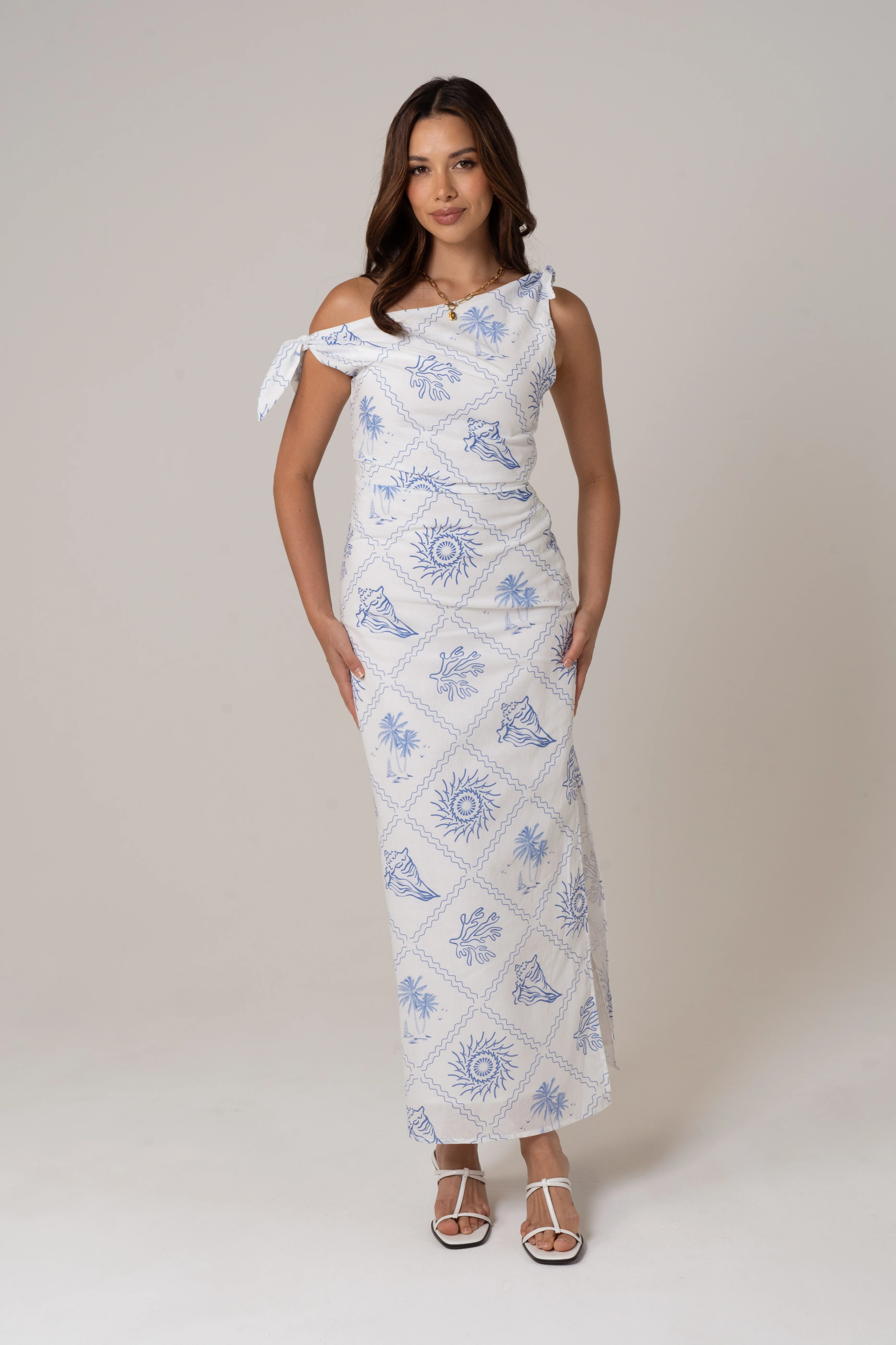 Ashley Drop Shoulder Midi Dress - Image 23