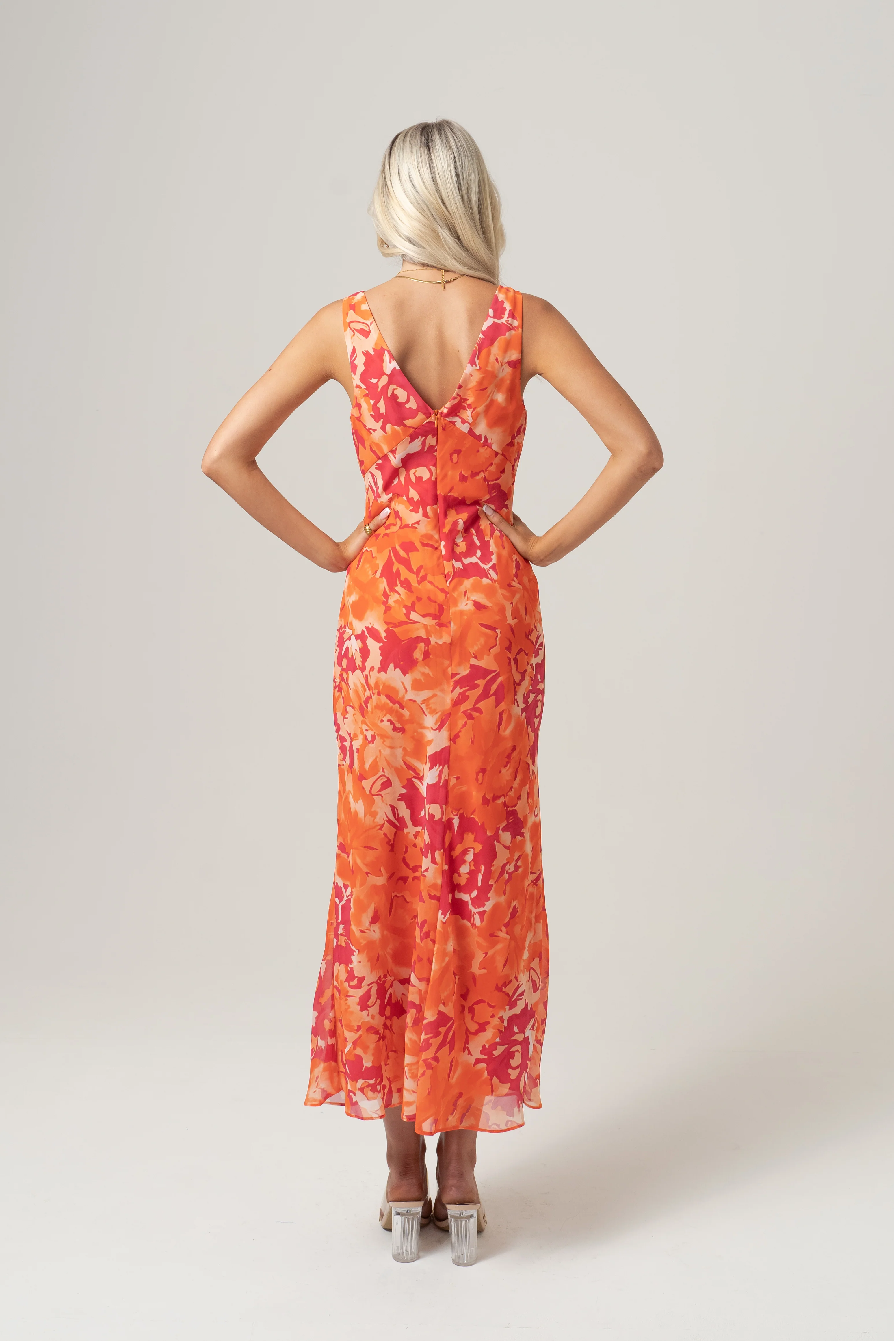 Bailey V-Neck Midi Dress - Image 12