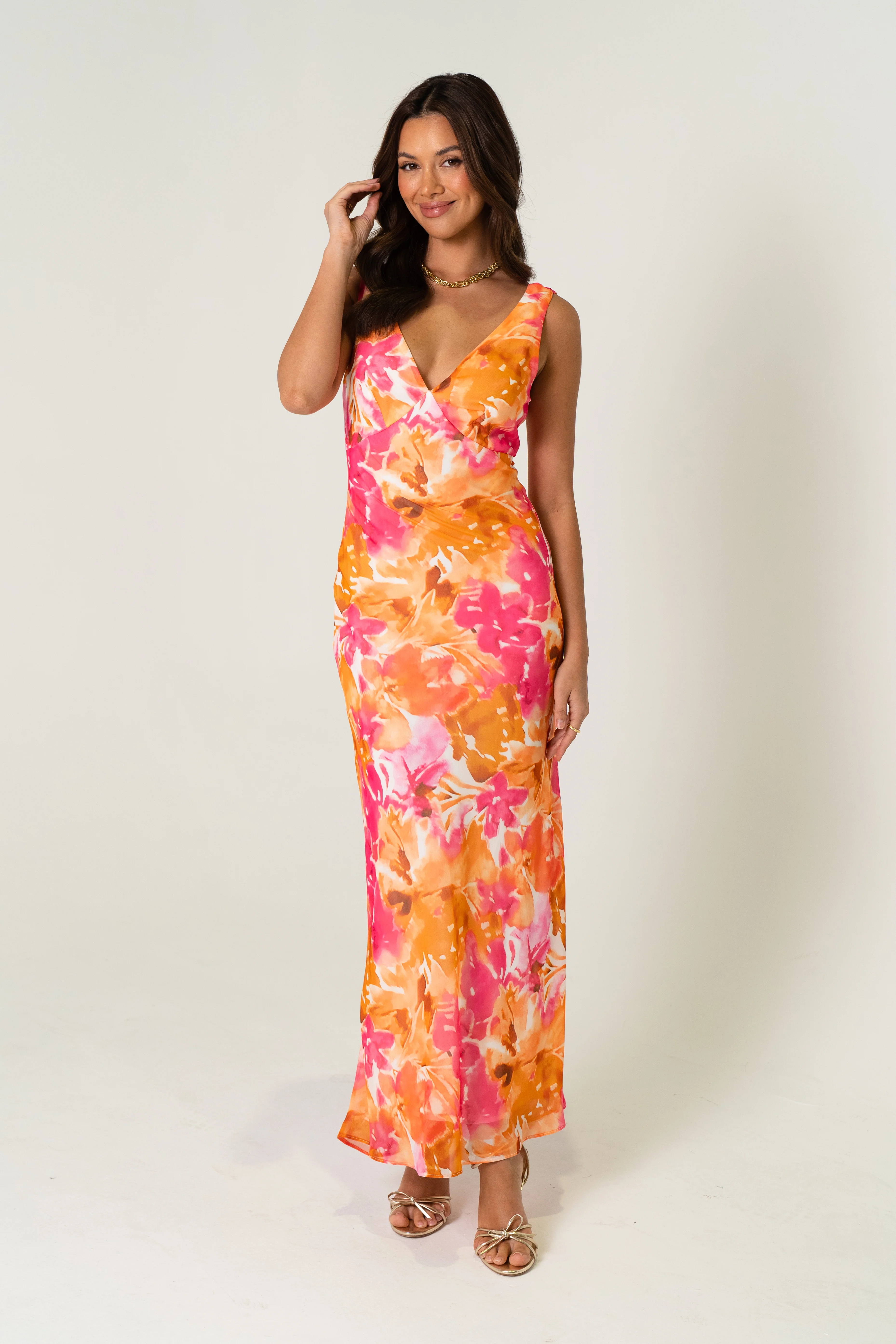 Bailey V-Neck Midi Dress - Image 15