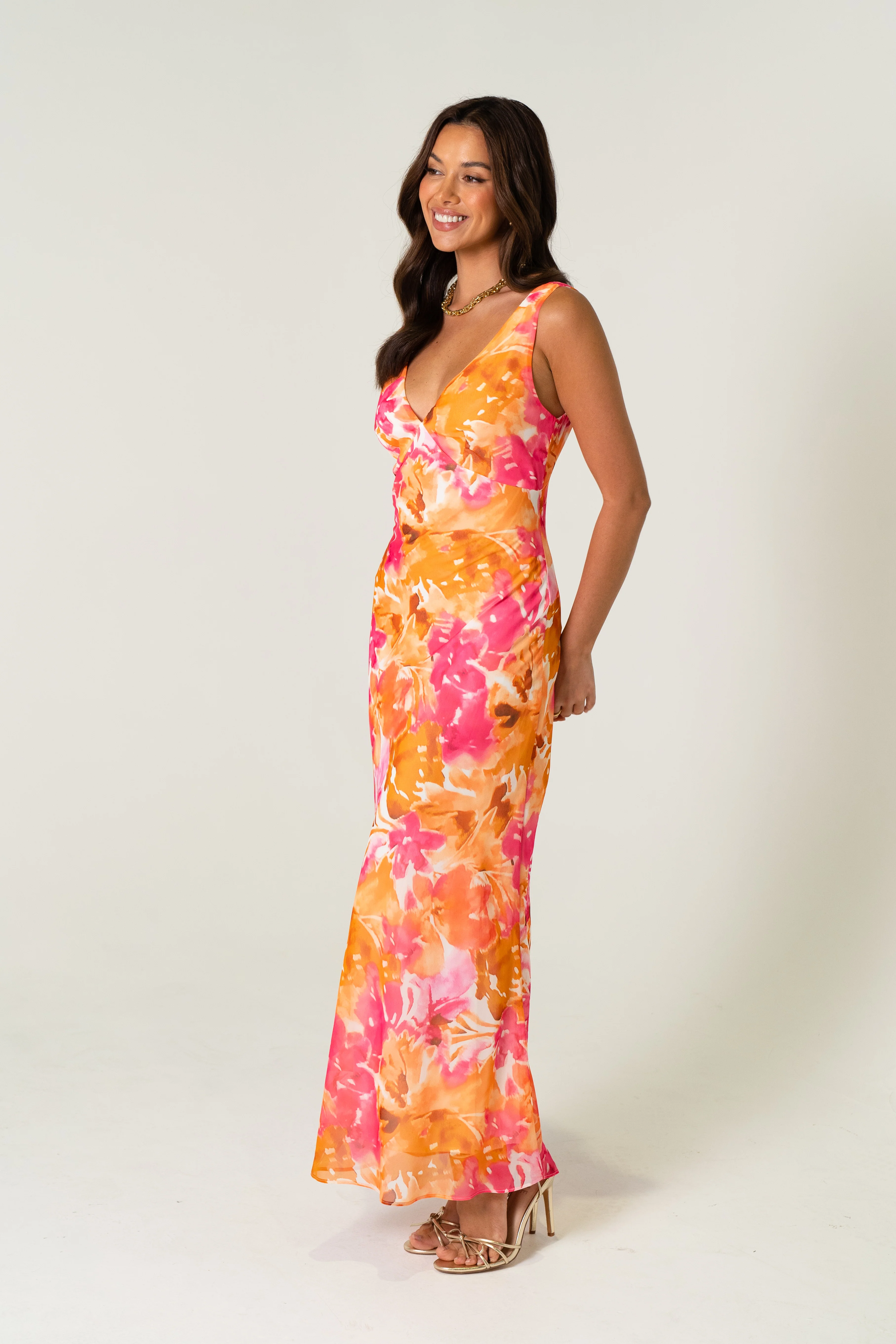 Bailey V-Neck Midi Dress - Image 16
