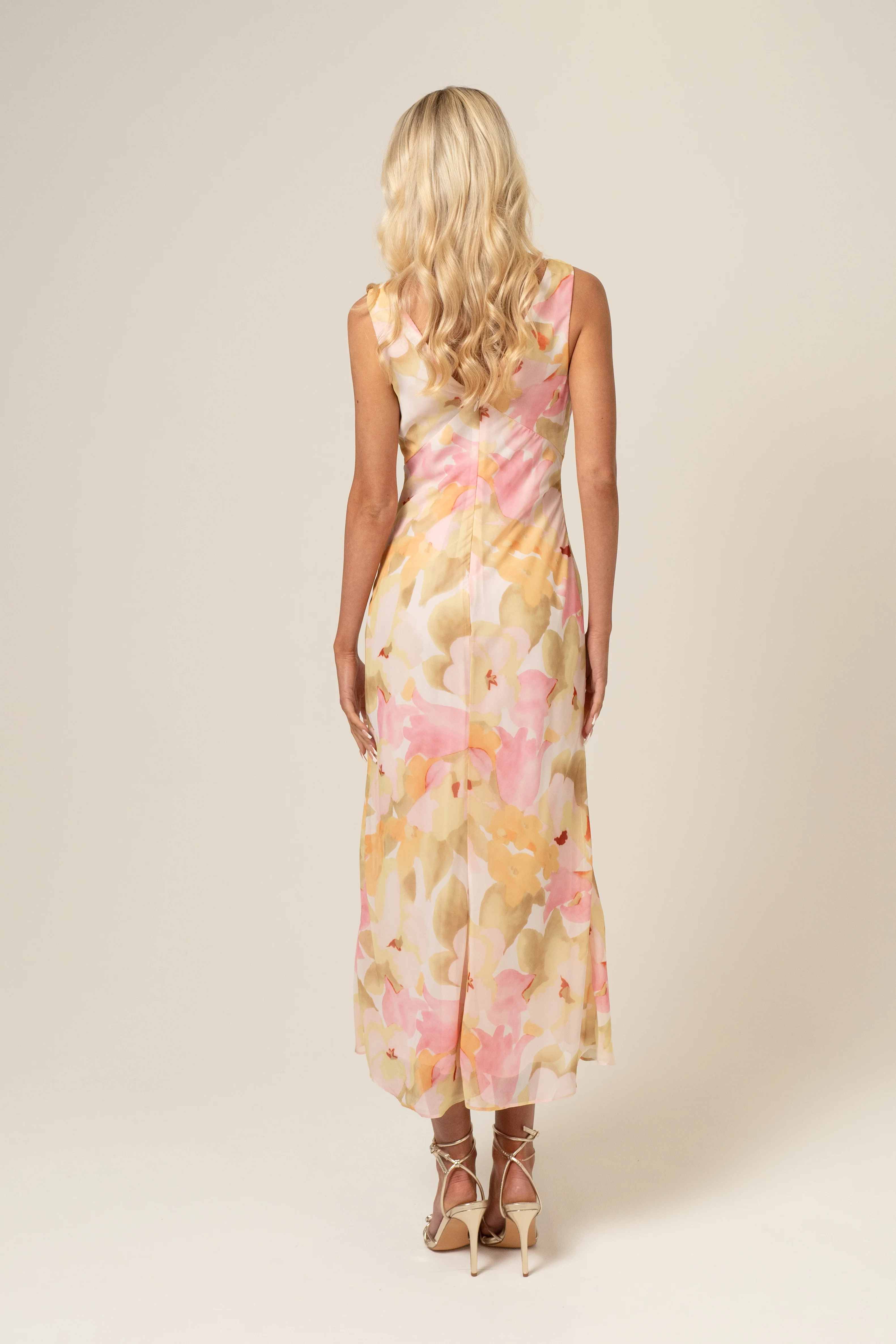 Bailey V-Neck Midi Dress - Image 8
