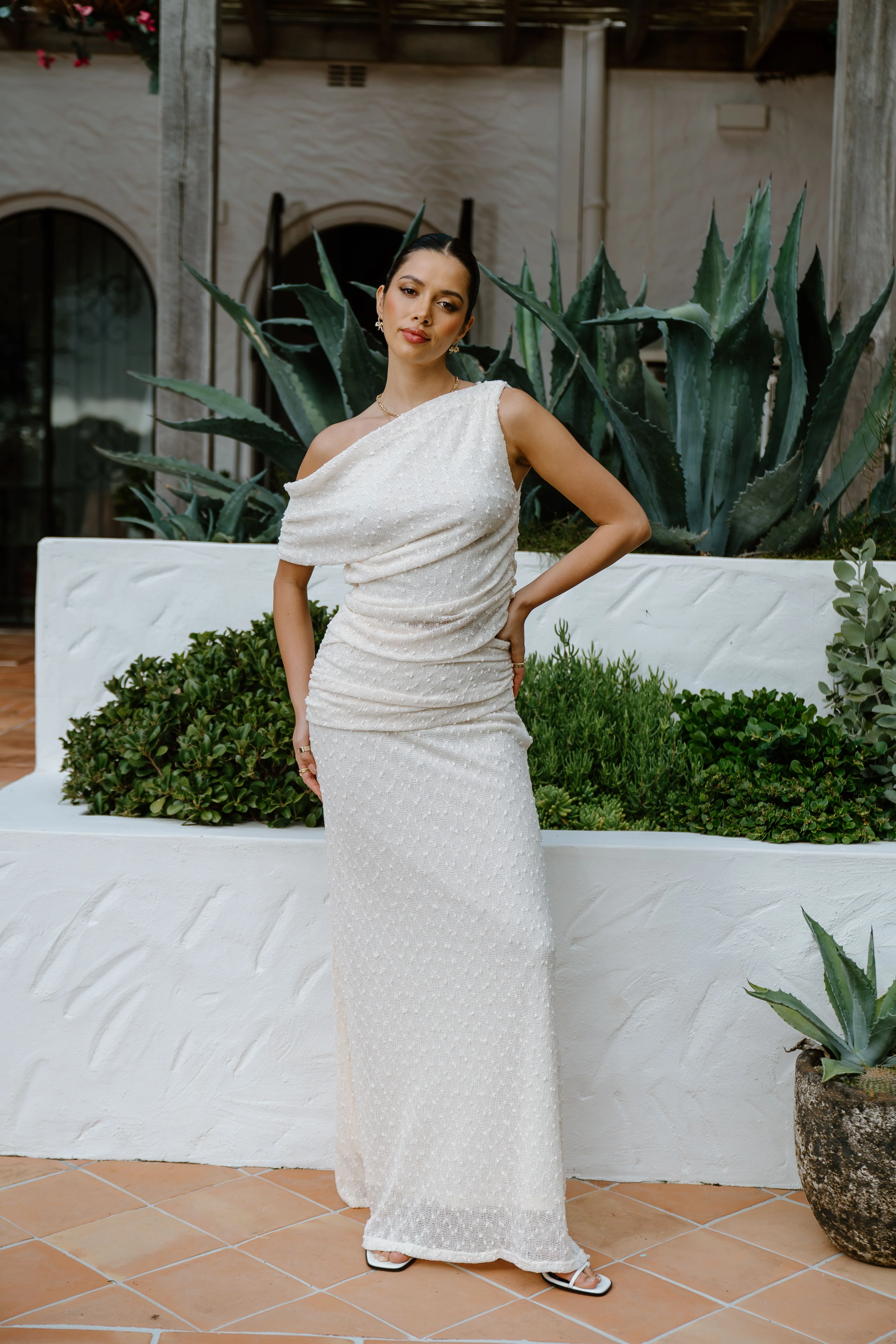 Ebony Two Piece Set - Drop Shoulder Top & Maxi Skirt - Image 11