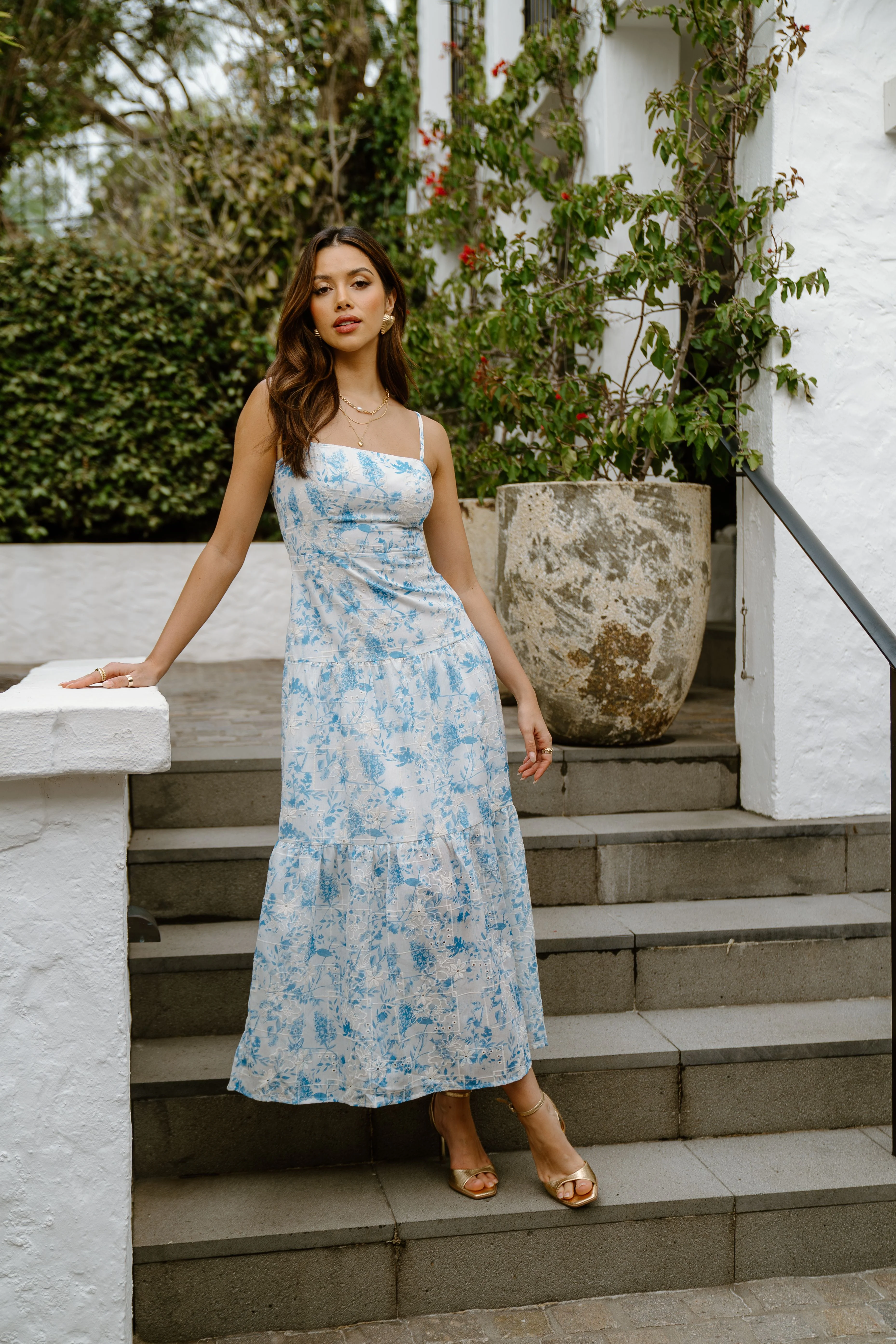 Fleur Floral Print Midi Dress - Image 5