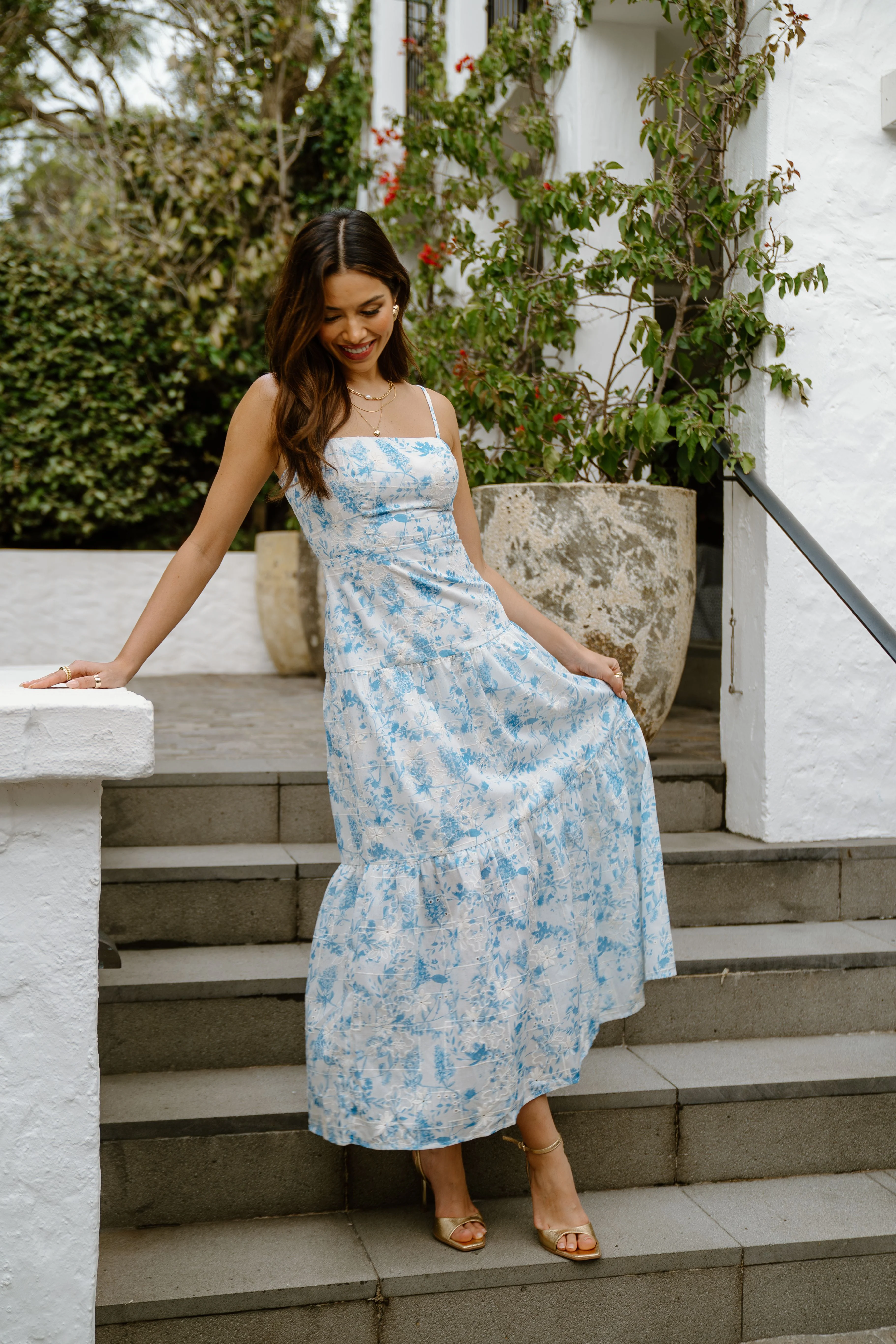 Fleur Floral Print Midi Dress - Image 6