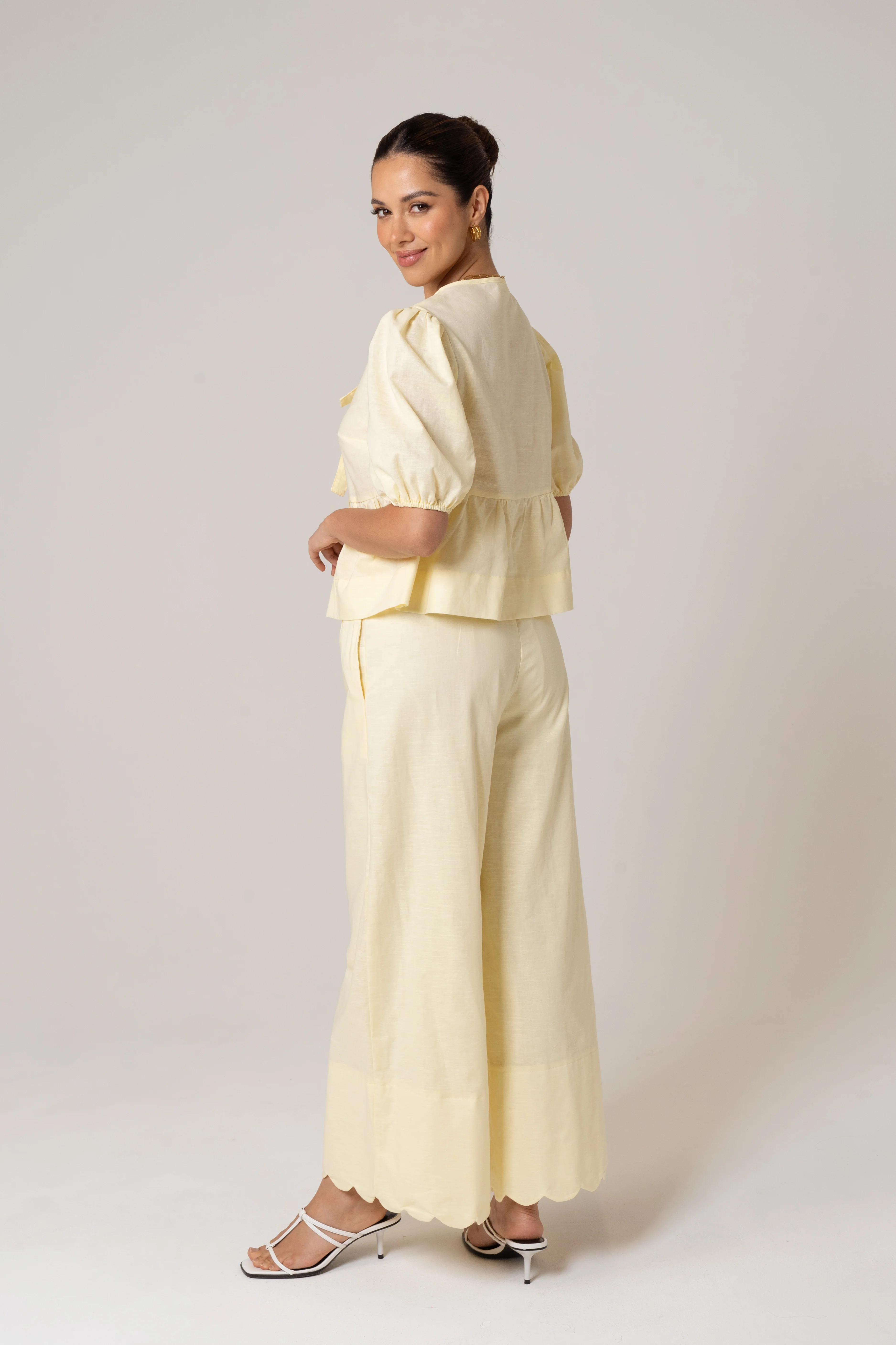 Florence Two Piece Set - Top & Pants Set - Image 3