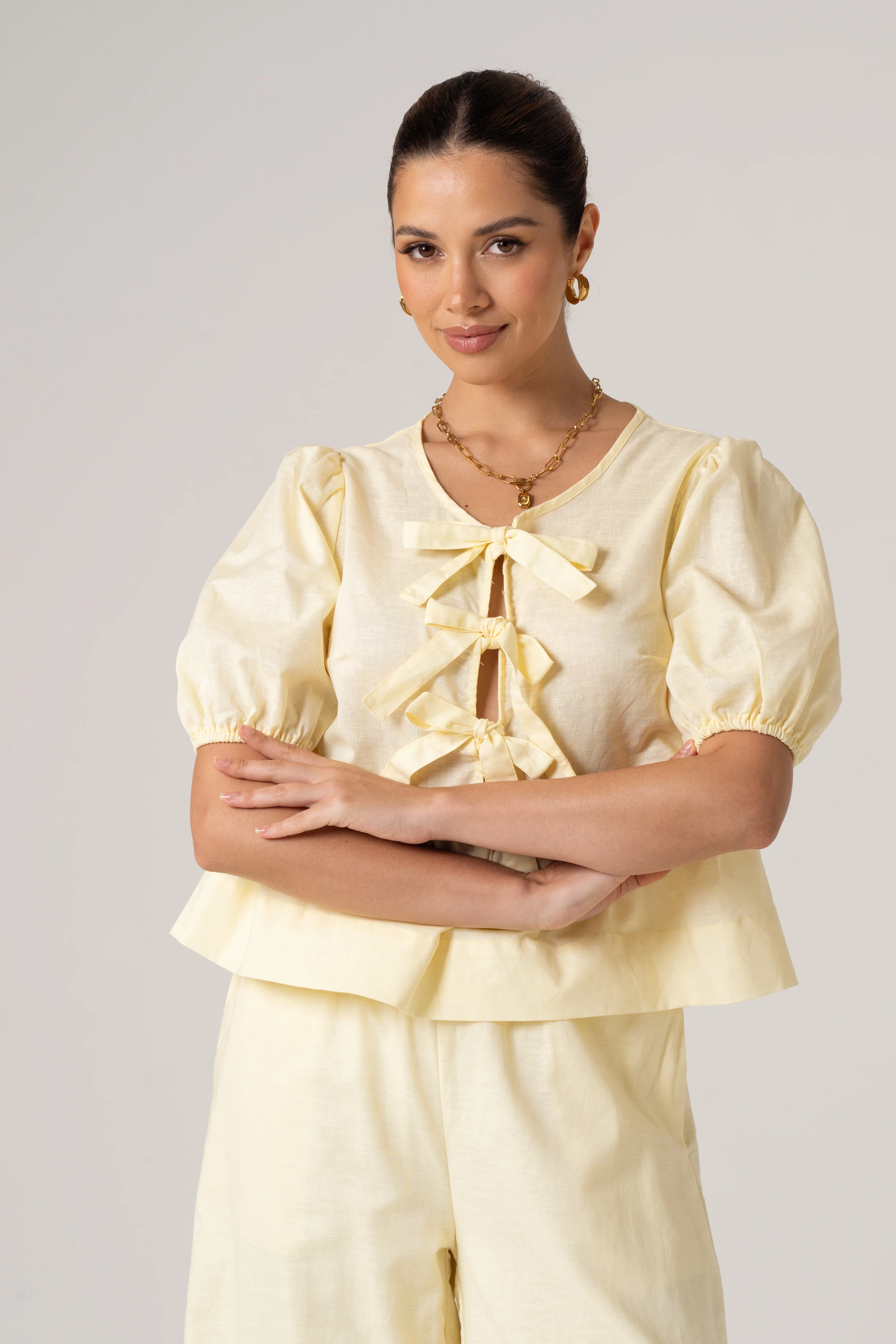 Florence Two Piece Set - Top & Pants Set - Image 4