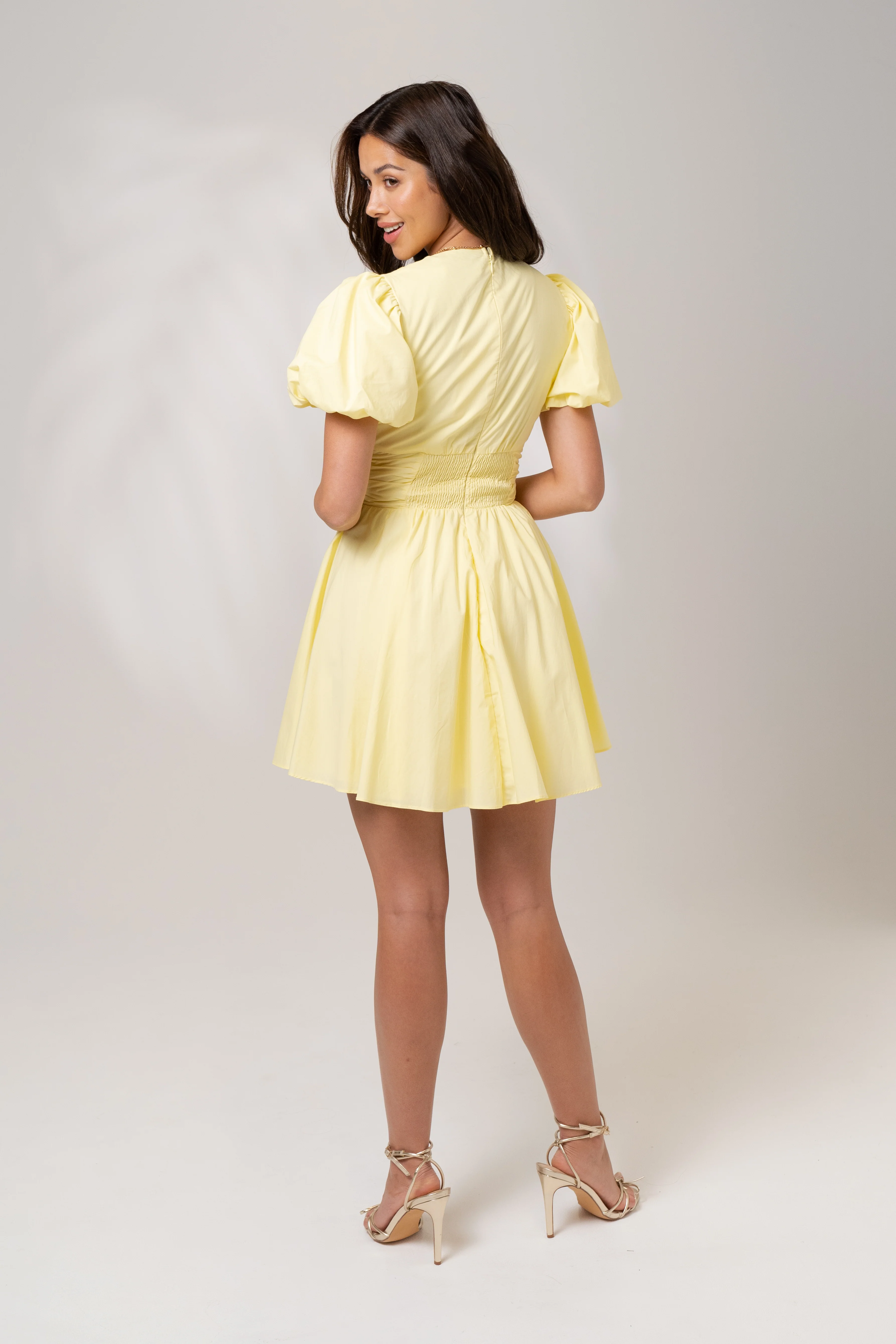 Harlow Bow Tie Mini Dress - Image 3