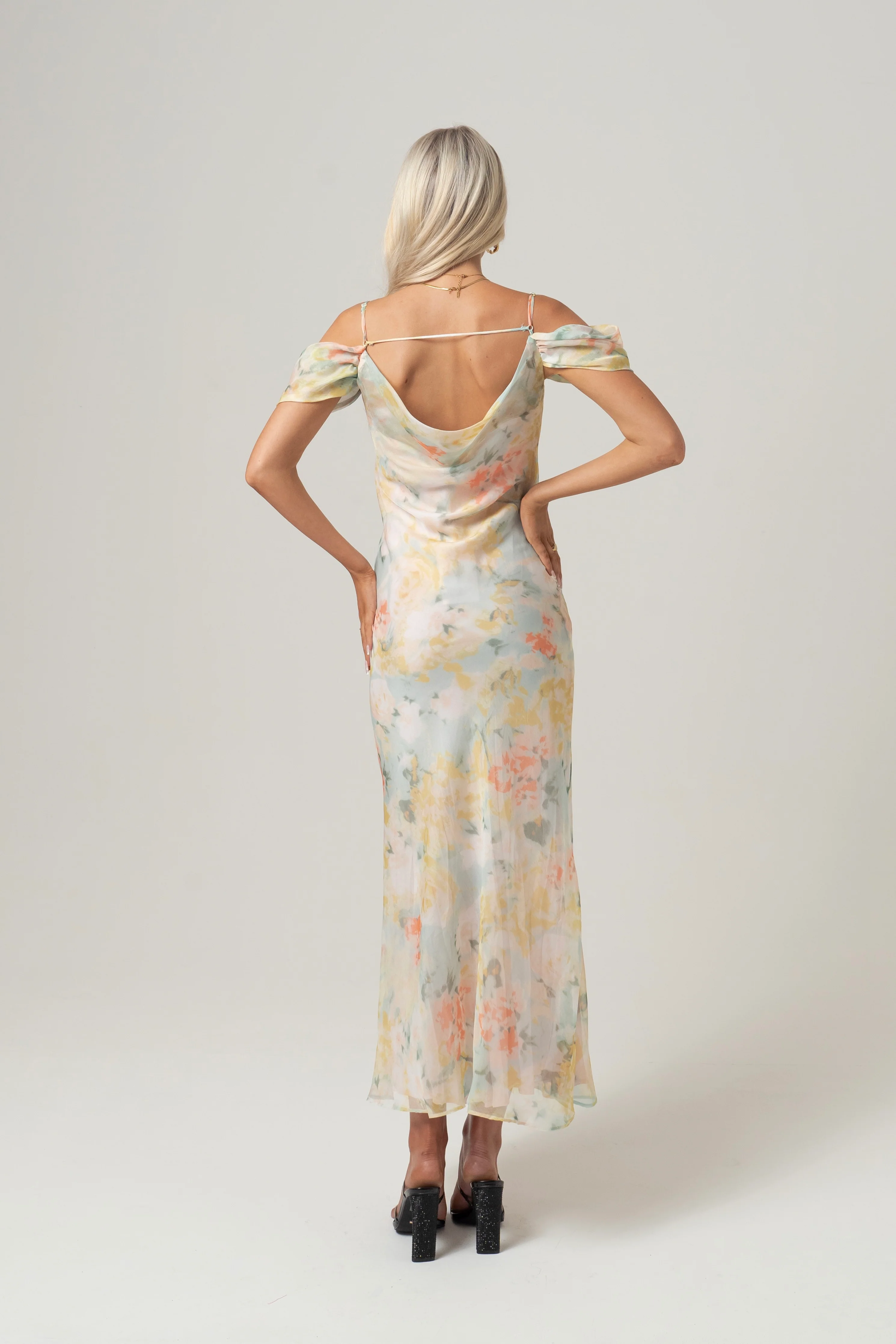 Juliette Off Shoulder Maxi Dress - Image 12