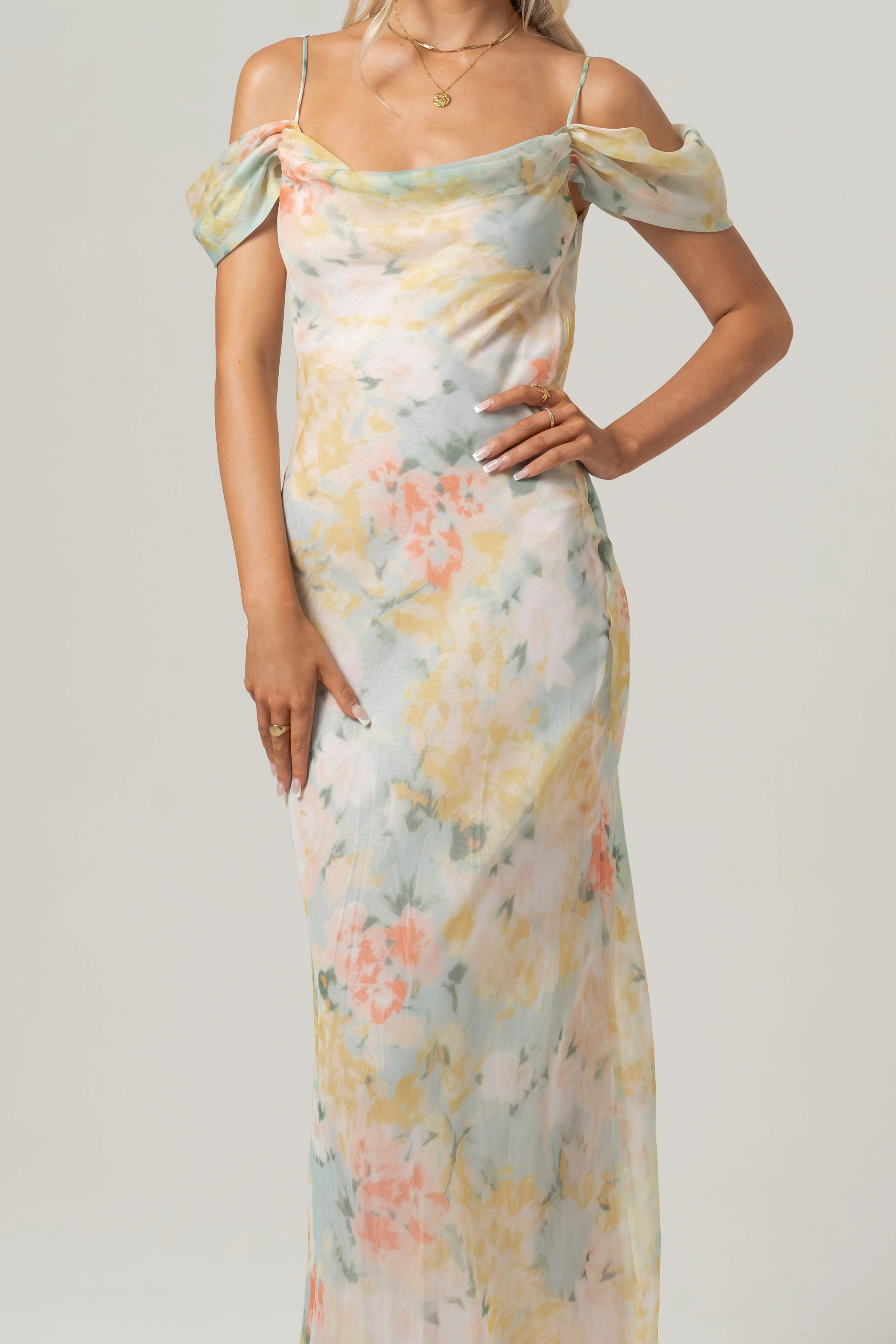 Juliette Off Shoulder Maxi Dress - Image 3