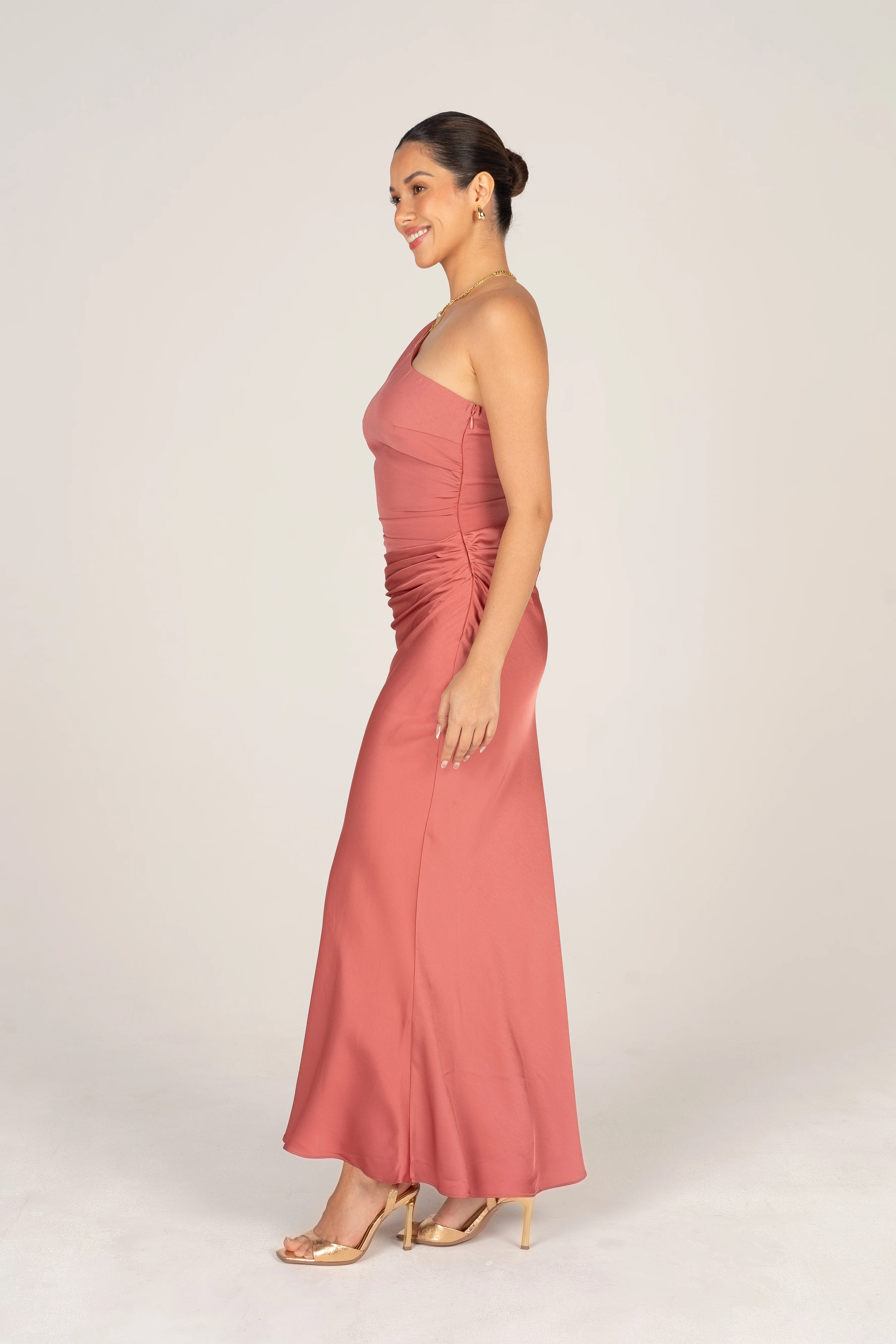 Mackenzie One-Shoulder Midi Dress - Image 3