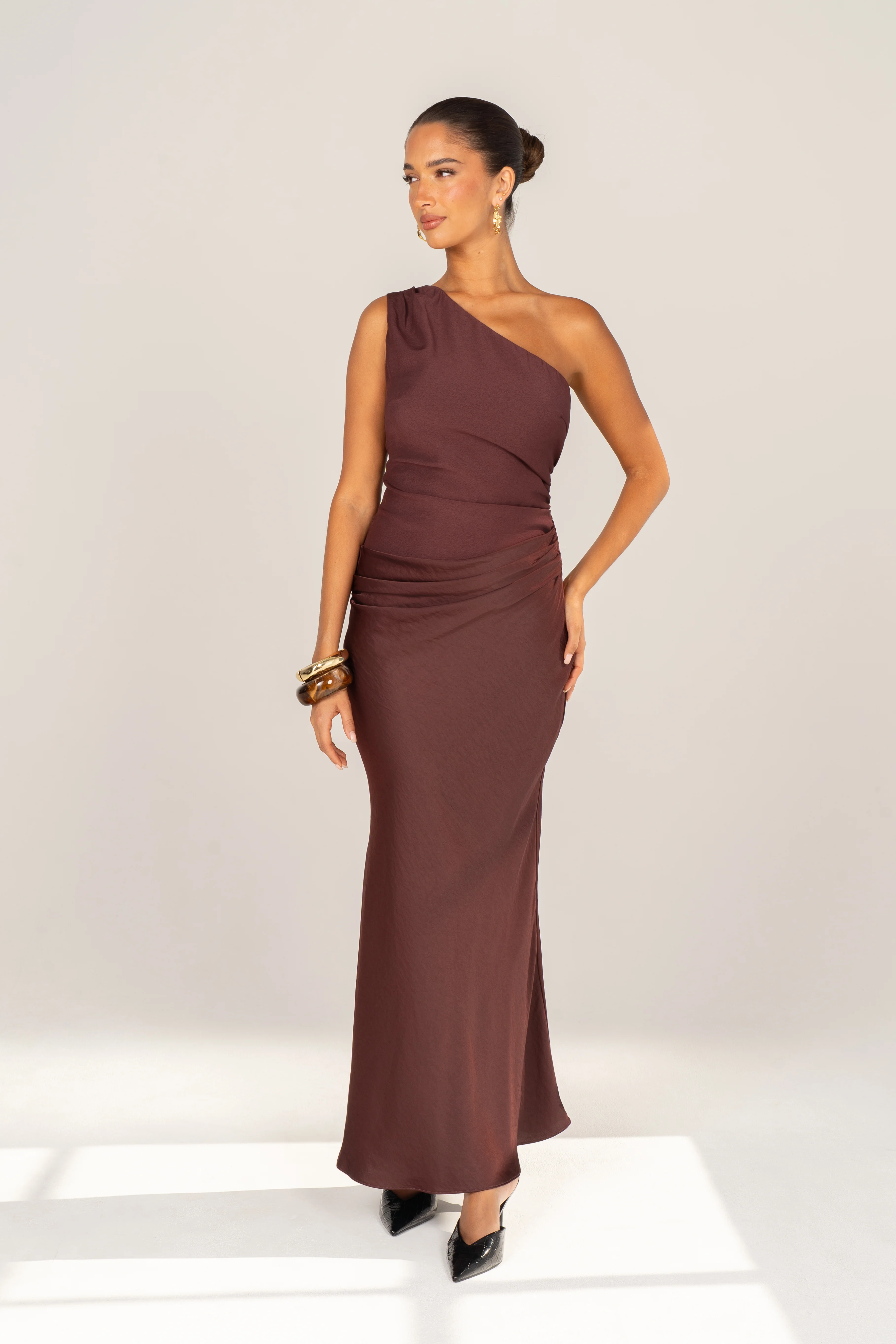 Mackenzie One-Shoulder Midi Dress - Image 6