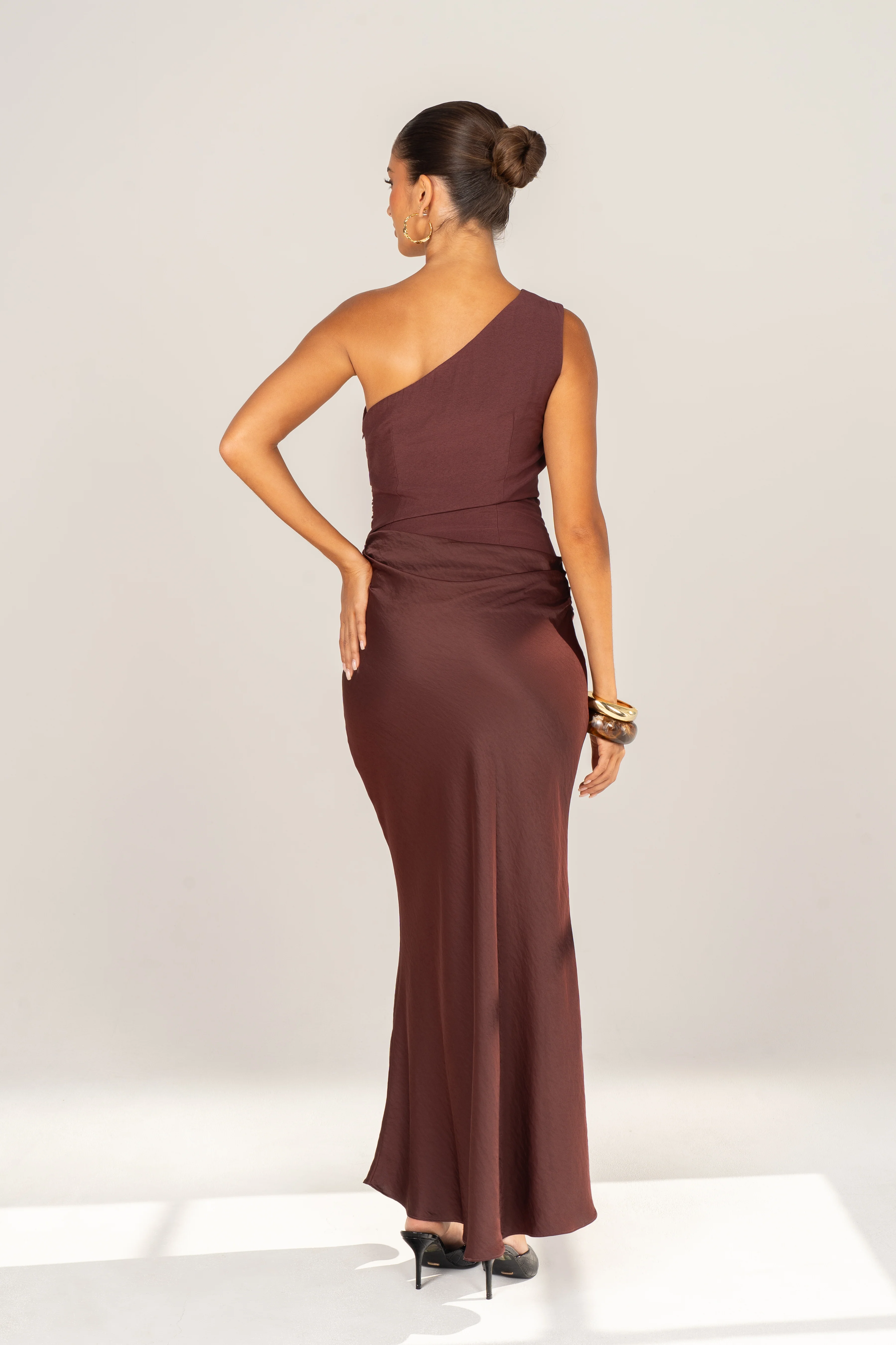 Mackenzie One-Shoulder Midi Dress - Image 8