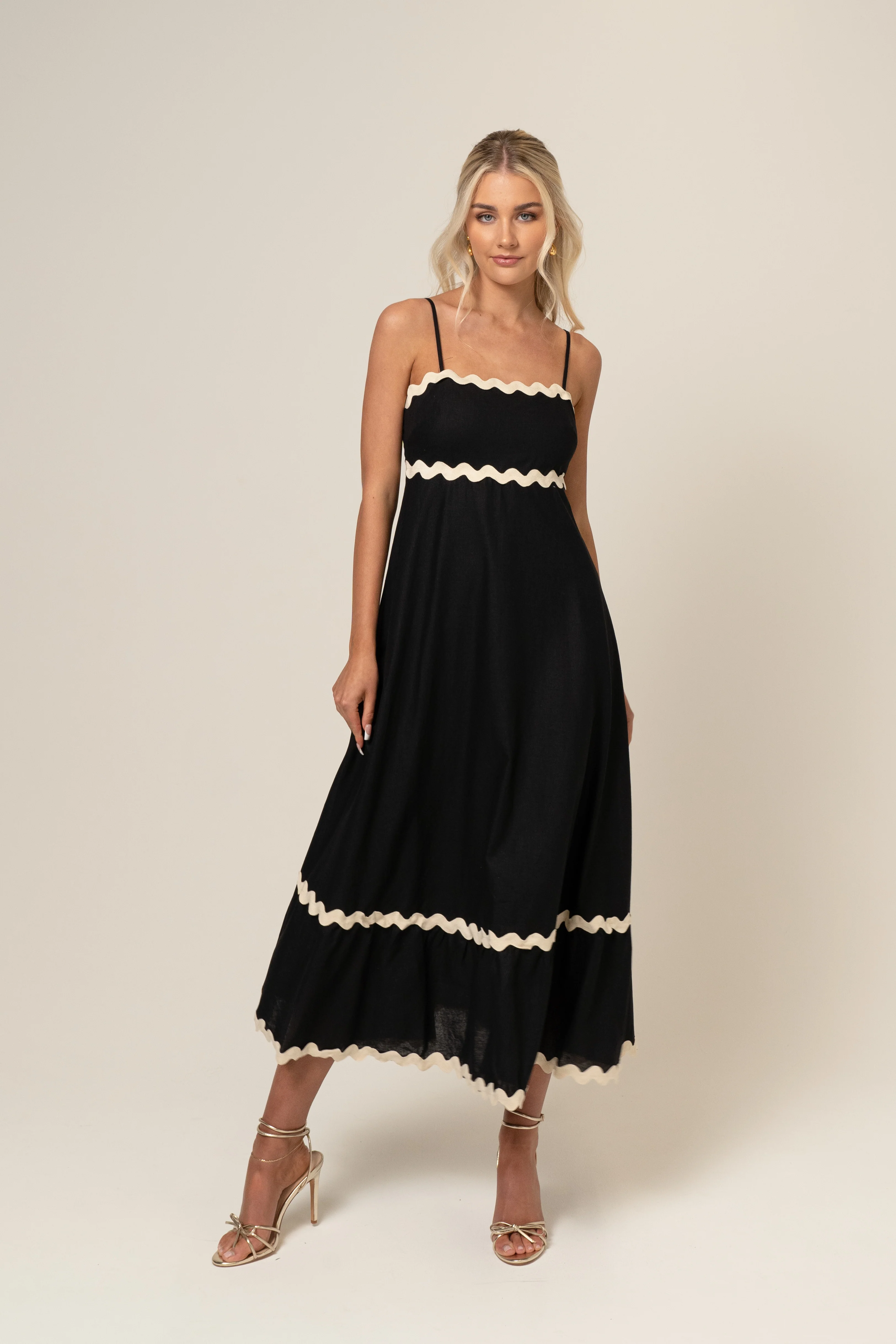 Millie Ric-Rac Summer Maxi Dress - Image 4