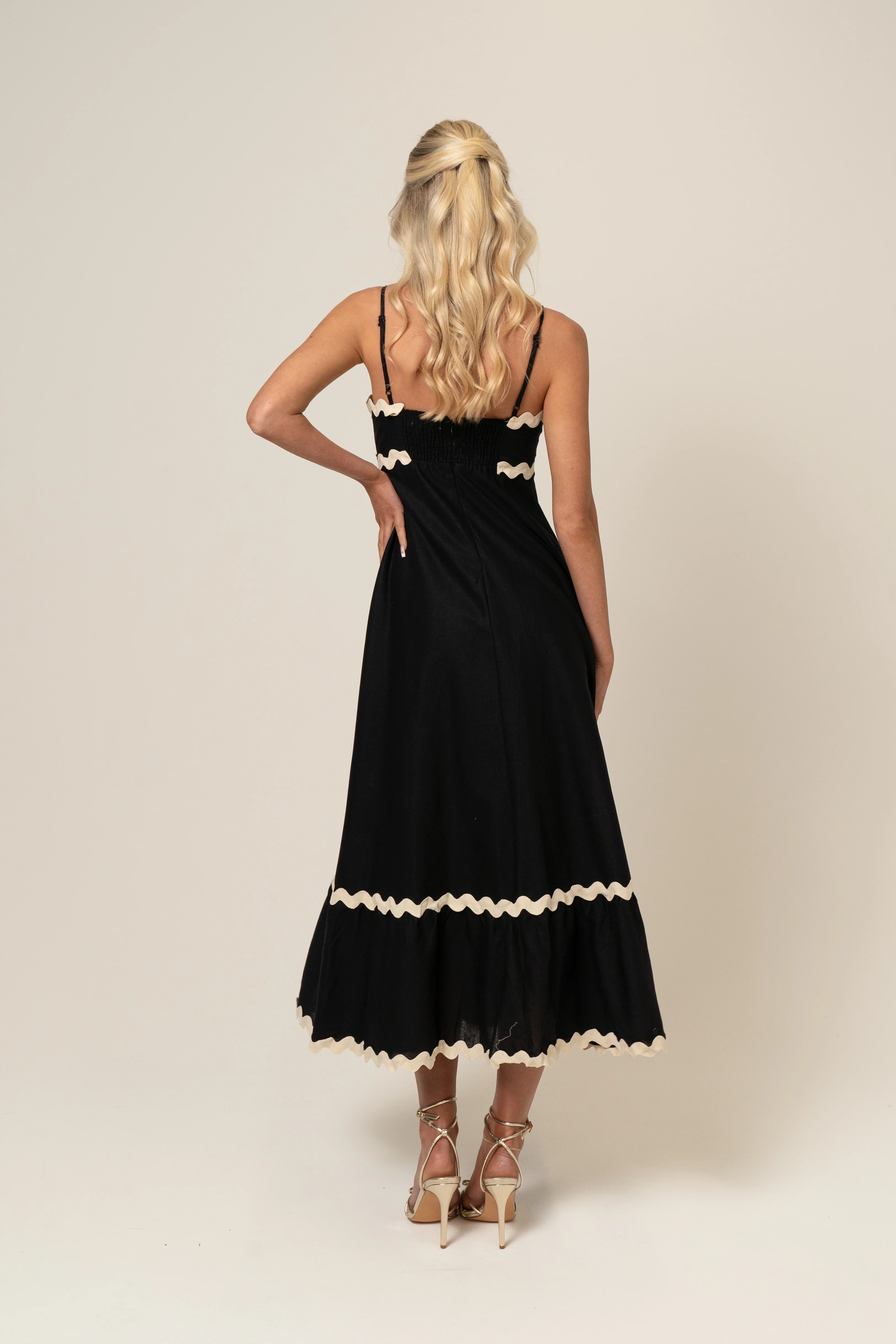 Millie Ric-Rac Summer Maxi Dress - Image 5