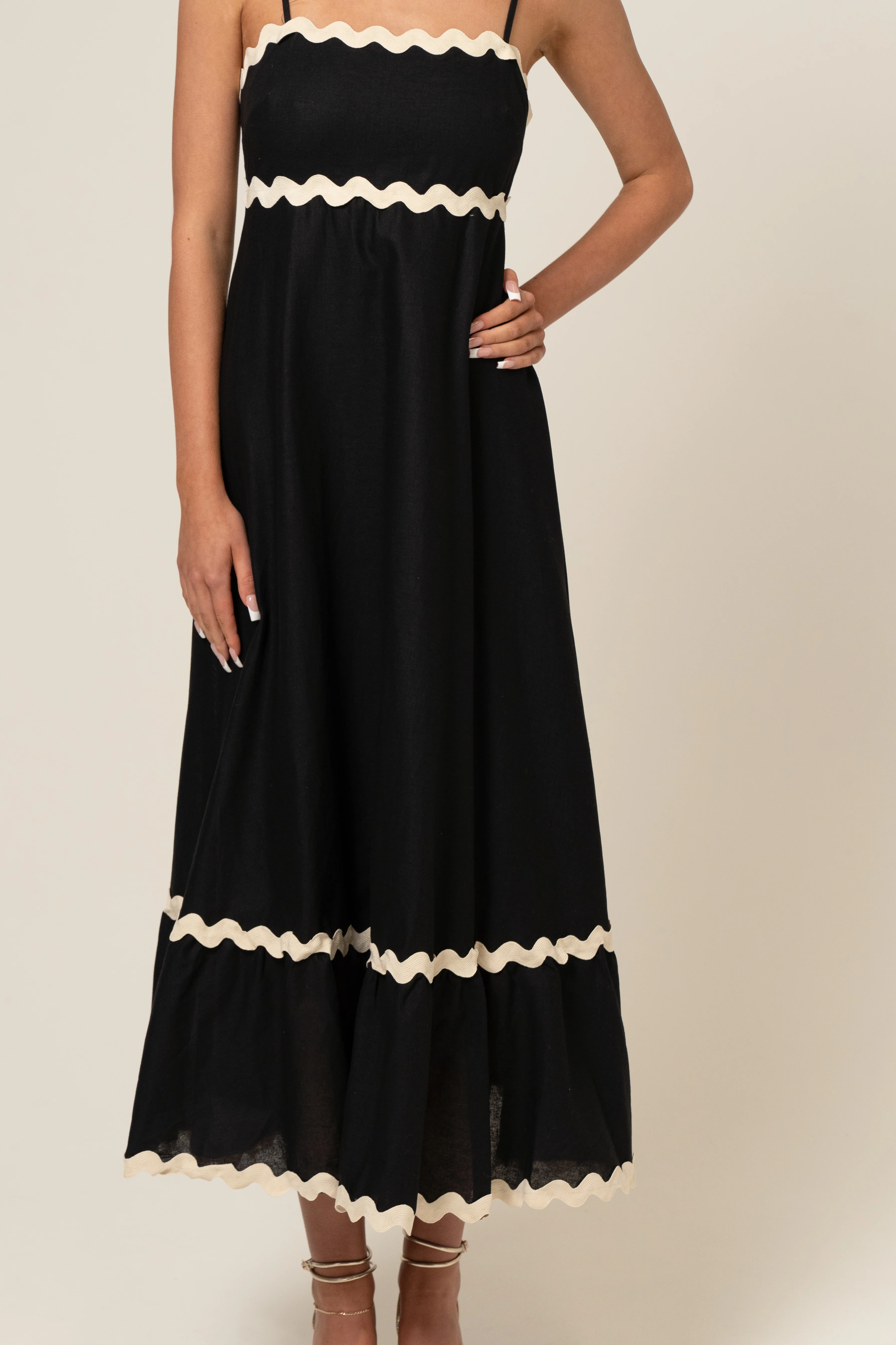 Millie Ric-Rac Summer Maxi Dress - Image 6
