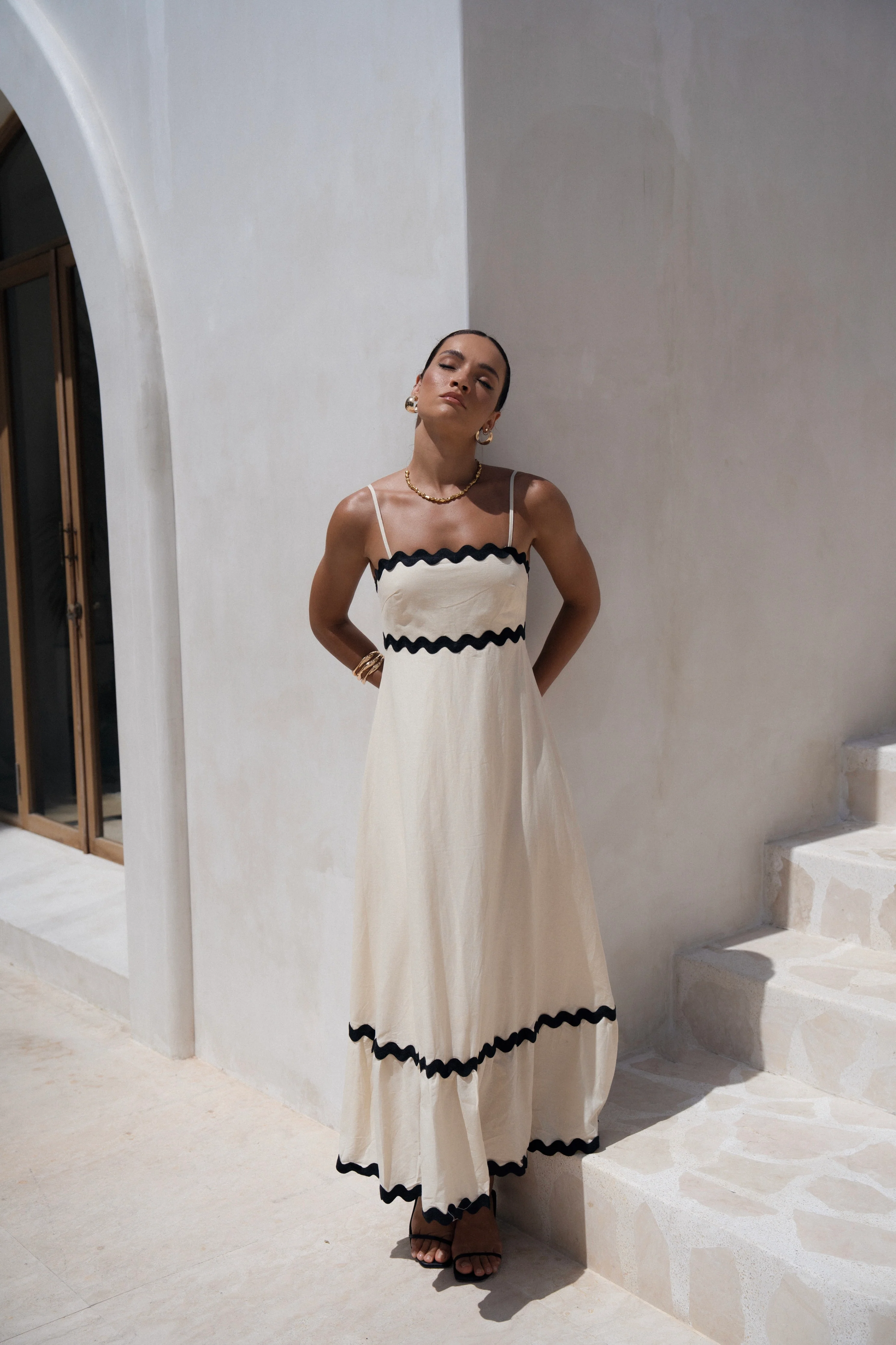 Millie Ric-Rac Summer Maxi Dress - Image 9