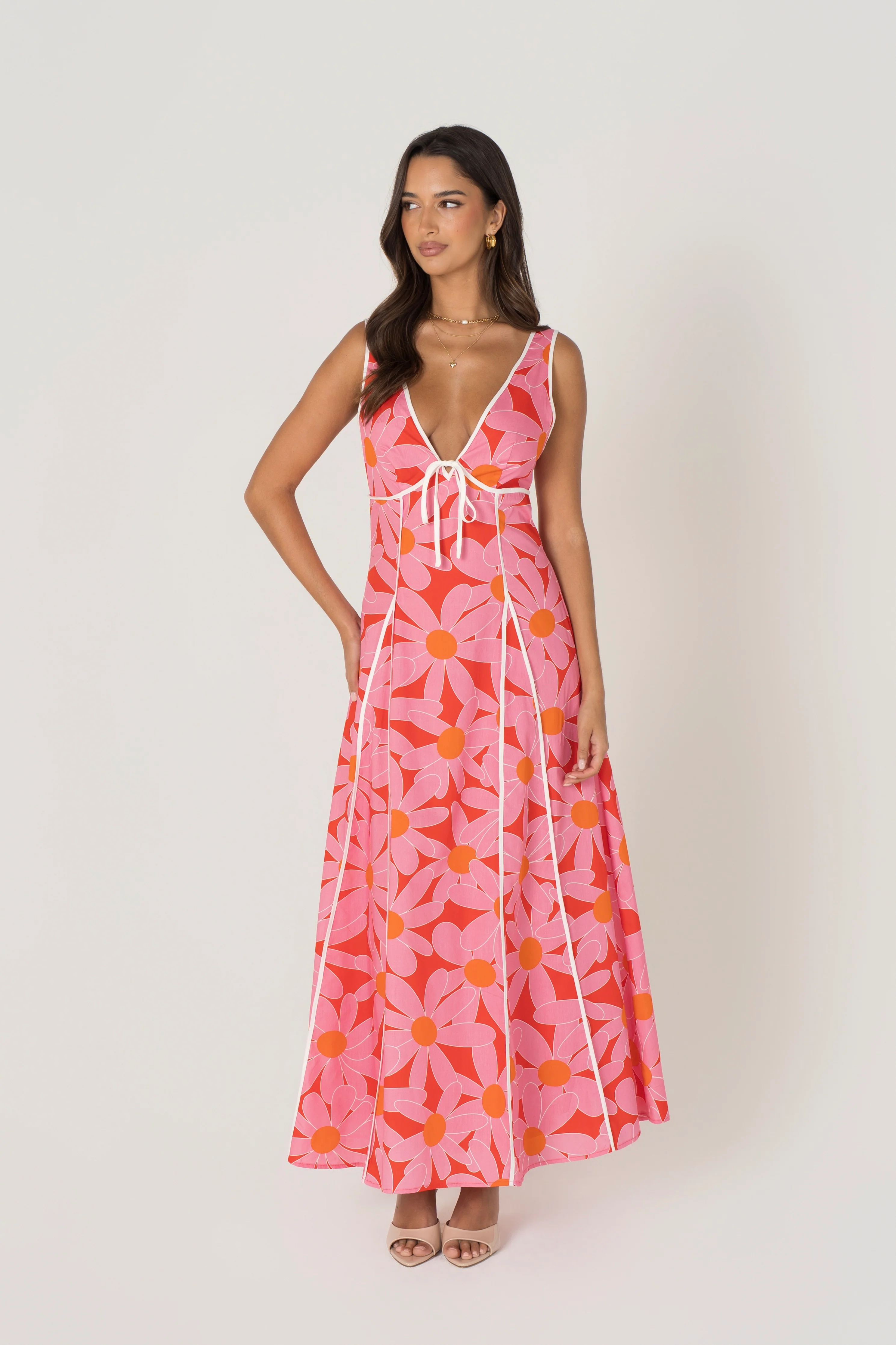 Quinley Print Sleeveless Maxi Dress - Image 4