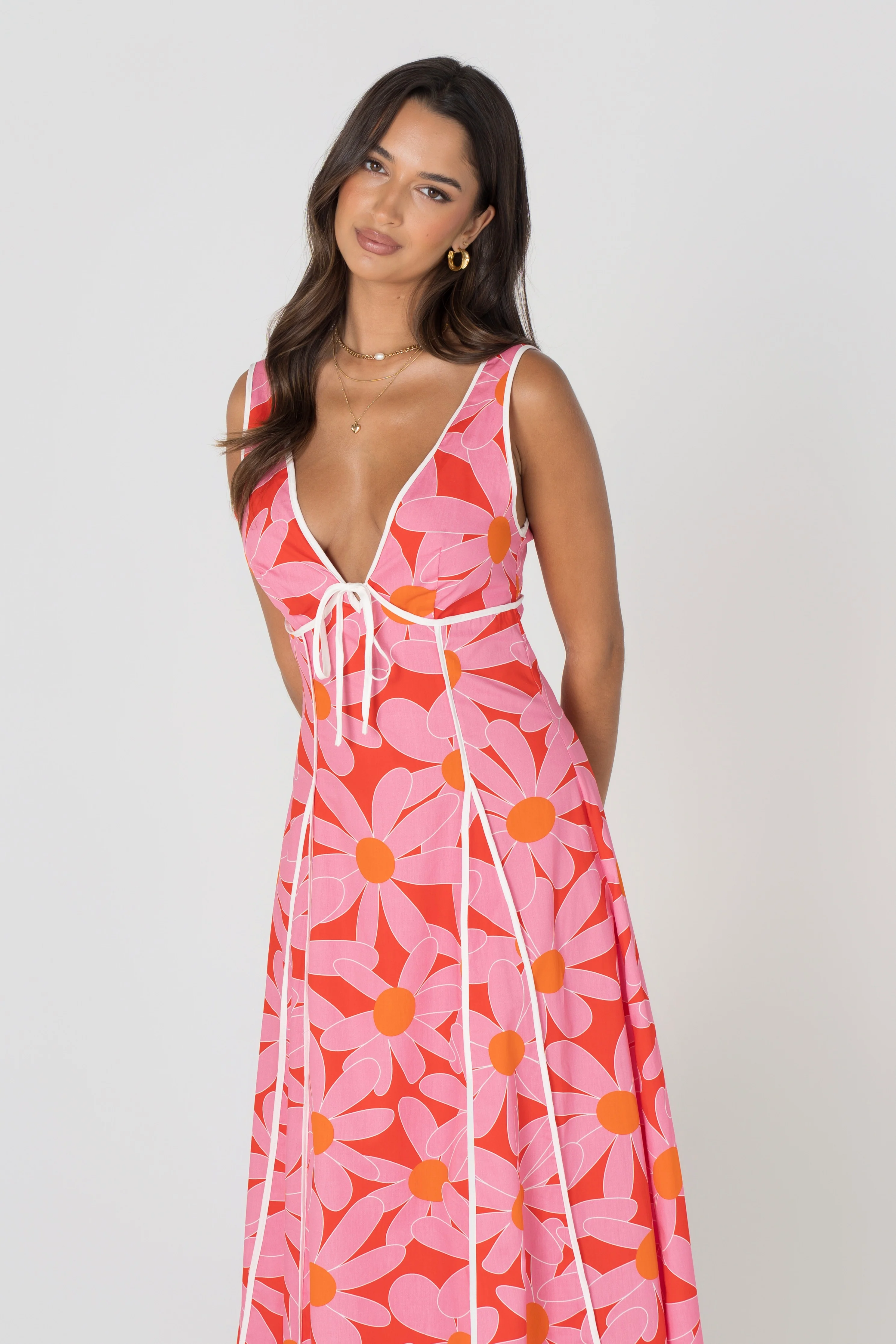 Quinley Print Sleeveless Maxi Dress - Image 5