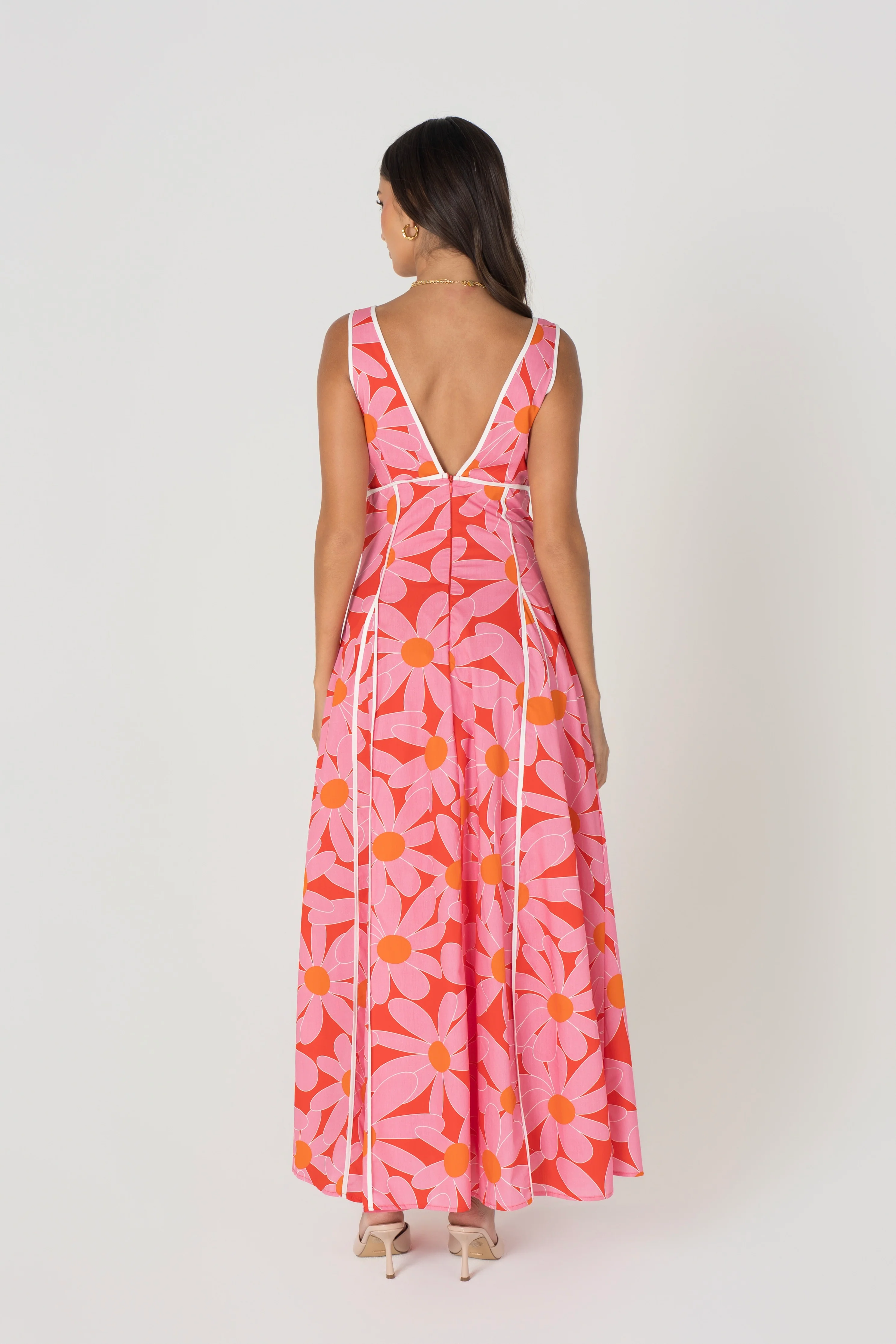 Quinley Print Sleeveless Maxi Dress - Image 7